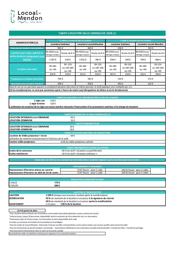 Image du document TARIFS 2026 EMERAUDE